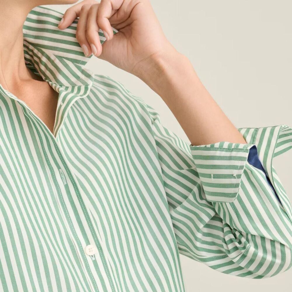 Untuckit Women's Green Shirt - Picture 4 of 7
